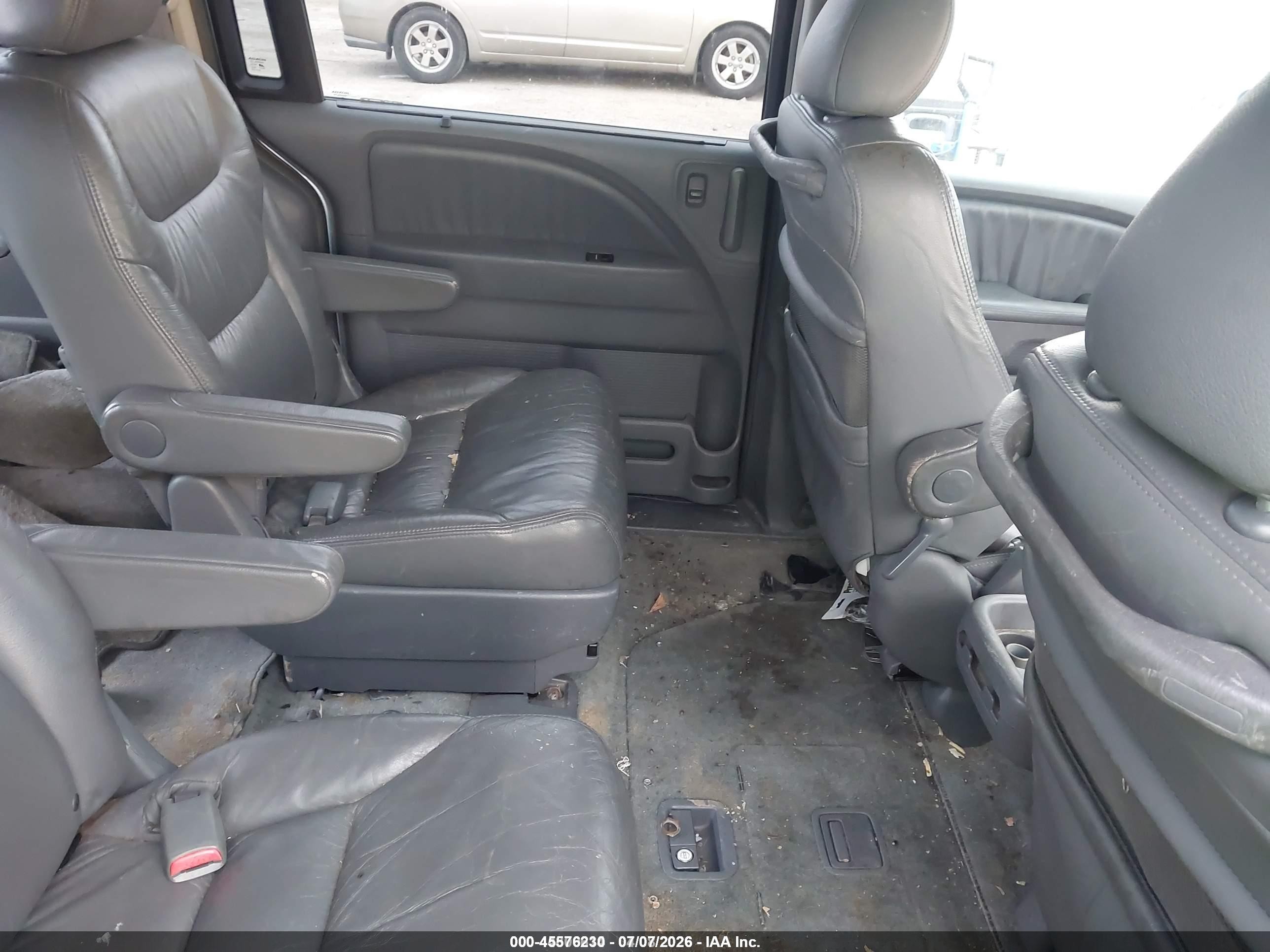 2006 Honda Odyssey Ex-l Blue vin: 5FNRL387X6B106418