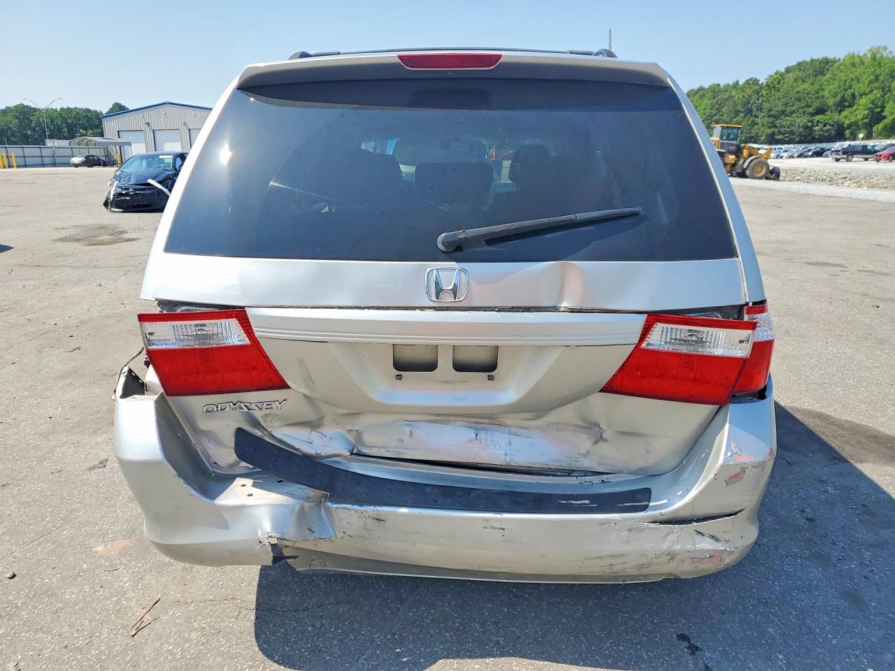 2006 Honda Odyssey Exl Silver vin: 5FNRL387X6B415046