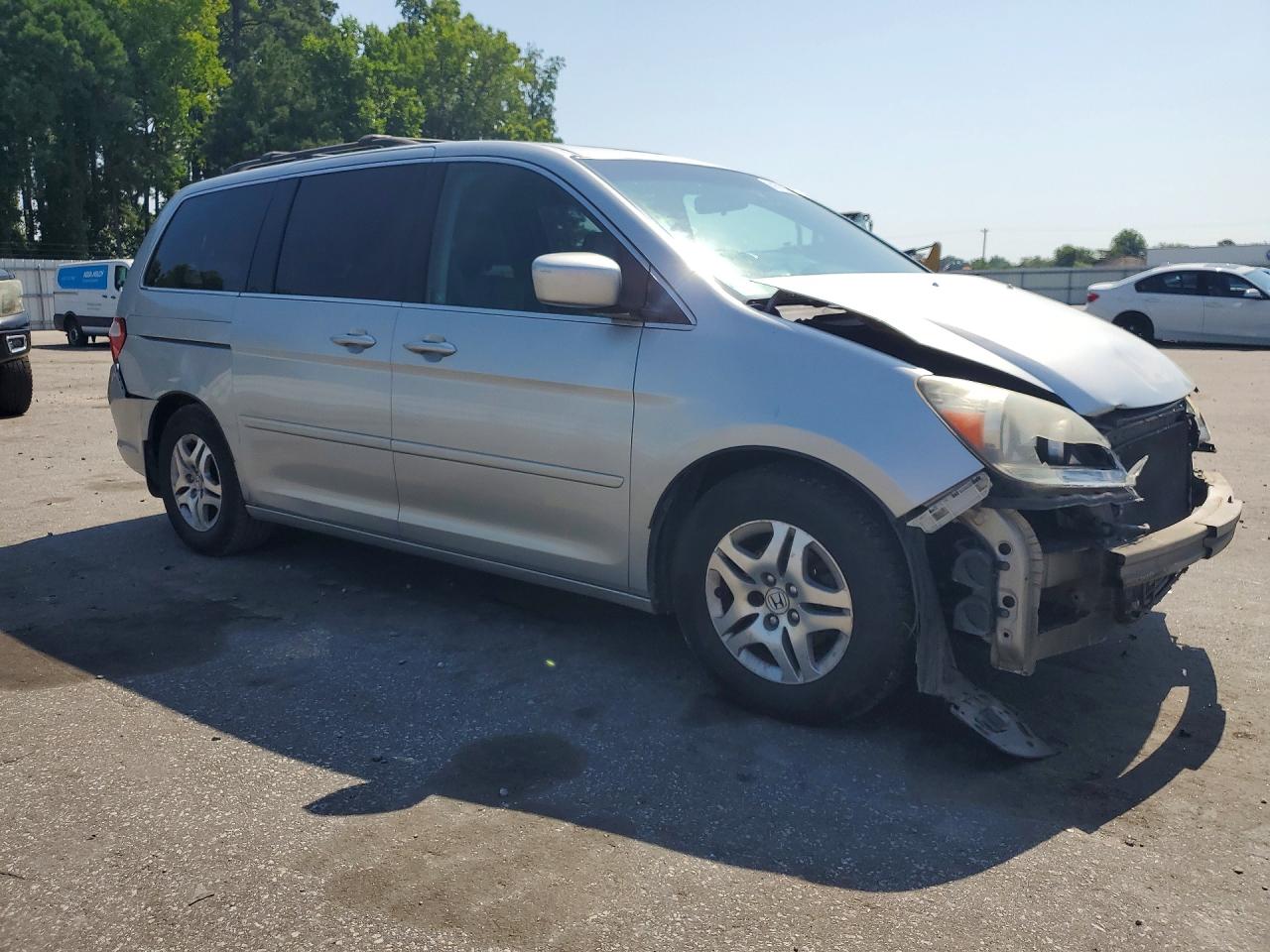 2006 Honda Odyssey Exl Silver vin: 5FNRL387X6B415046