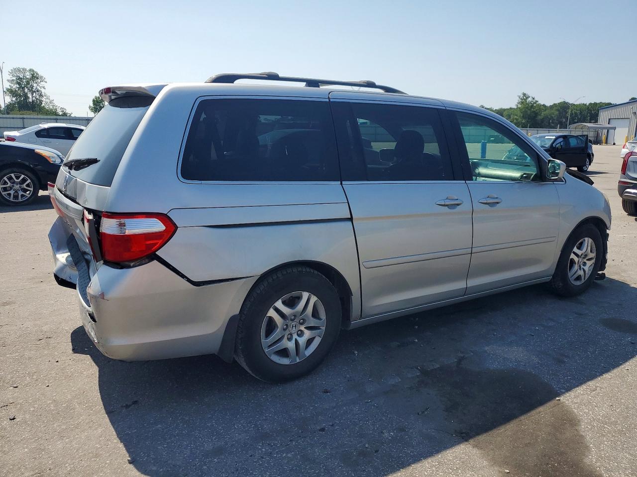 2006 Honda Odyssey Exl Silver vin: 5FNRL387X6B415046