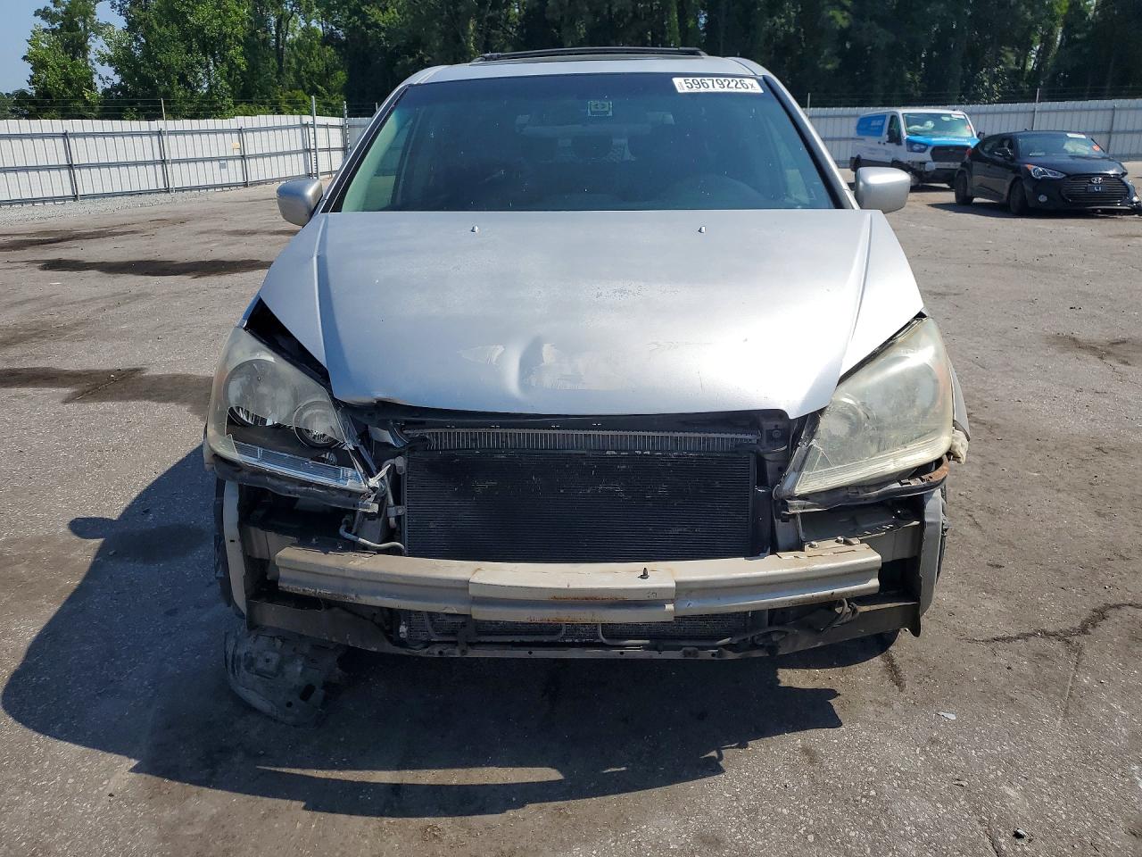 2006 Honda Odyssey Exl Silver vin: 5FNRL387X6B415046
