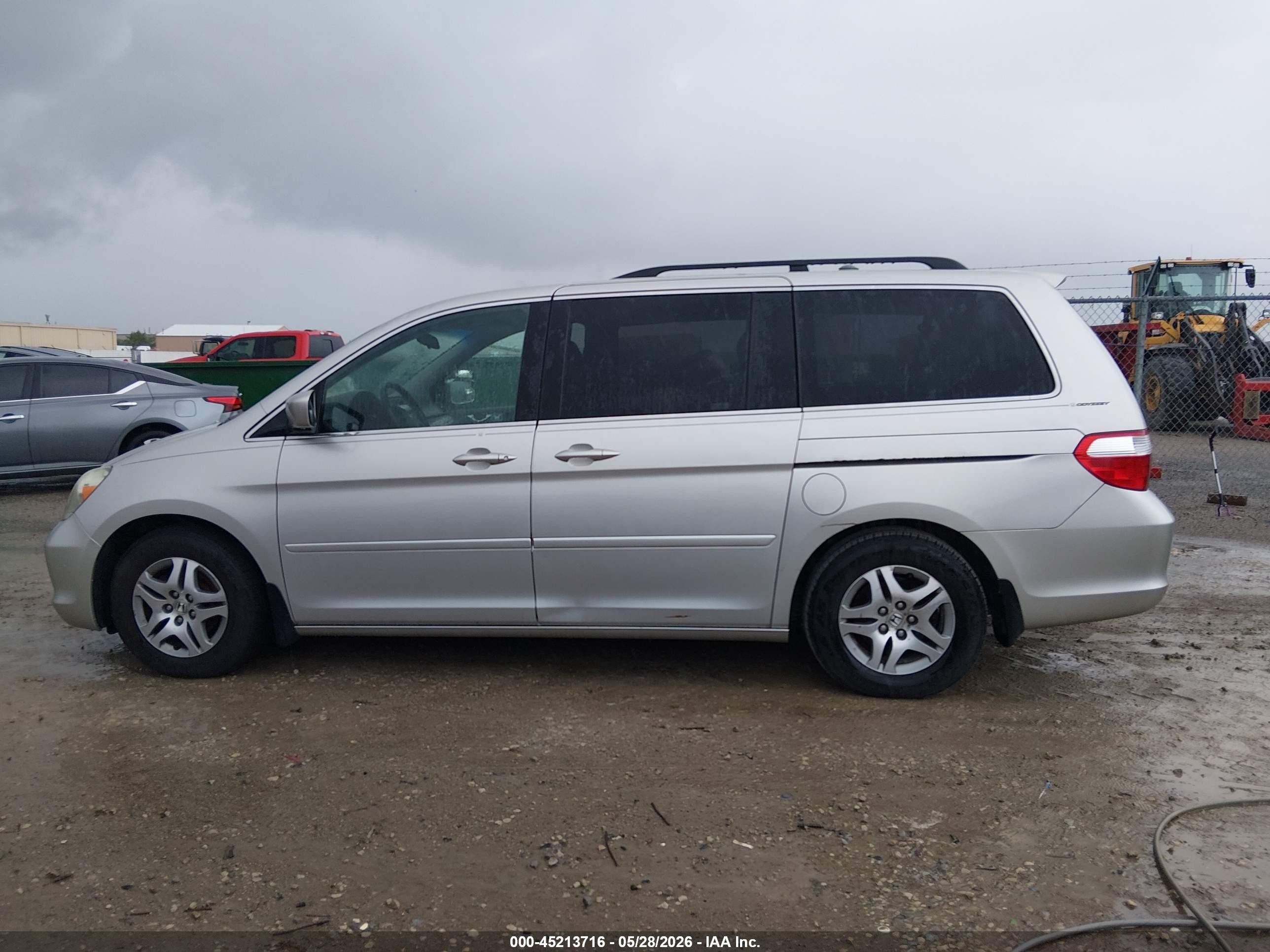 2006 Honda Odyssey Ex-l Gray vin: 5FNRL387X6B445874