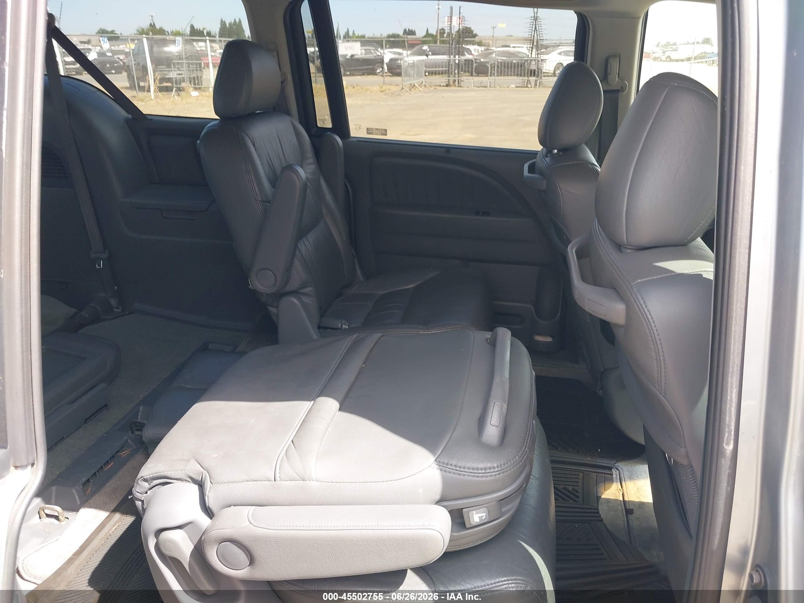 2007 Honda Odyssey Ex-l Teal vin: 5FNRL387X7B018390