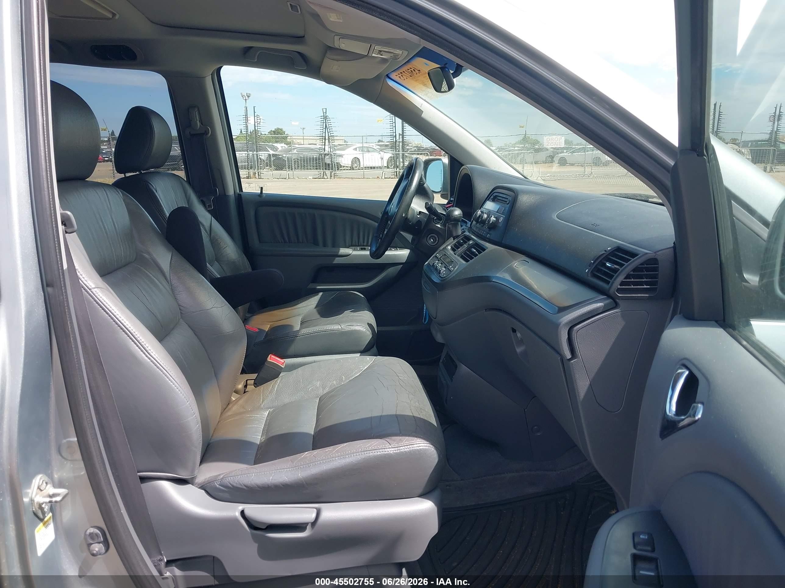 2007 Honda Odyssey Ex-l Teal vin: 5FNRL387X7B018390