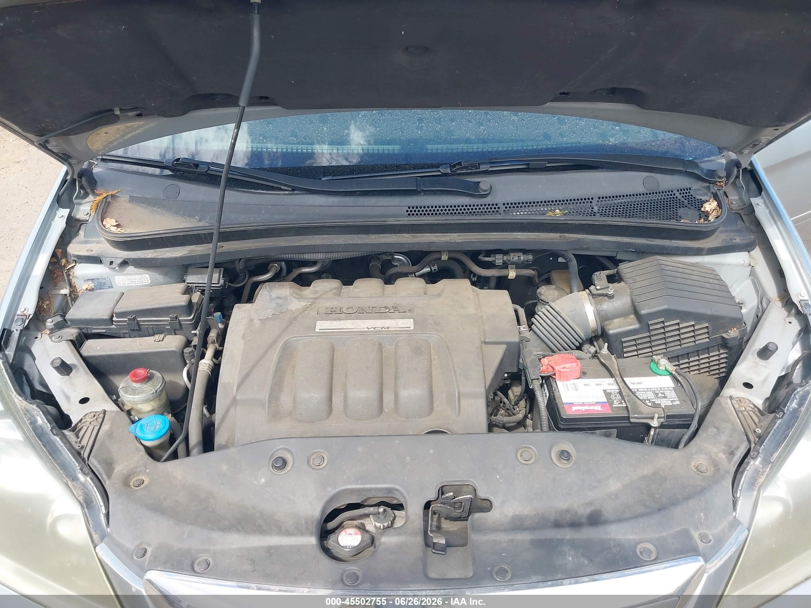 2007 Honda Odyssey Ex-l Teal vin: 5FNRL387X7B018390