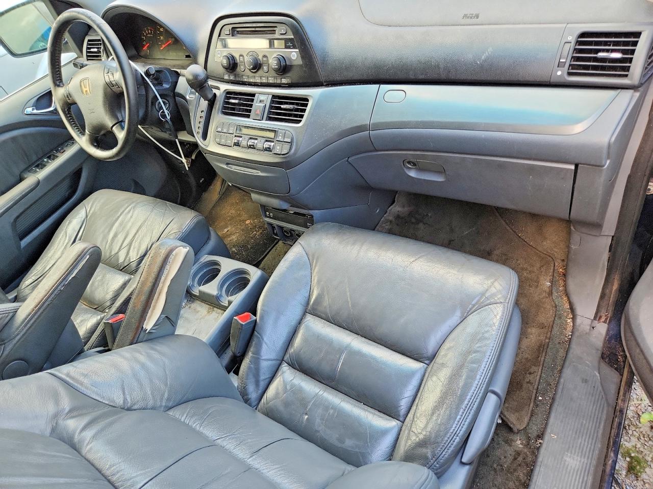 2007 Honda Odyssey Exl Blue vin: 5FNRL387X7B034685