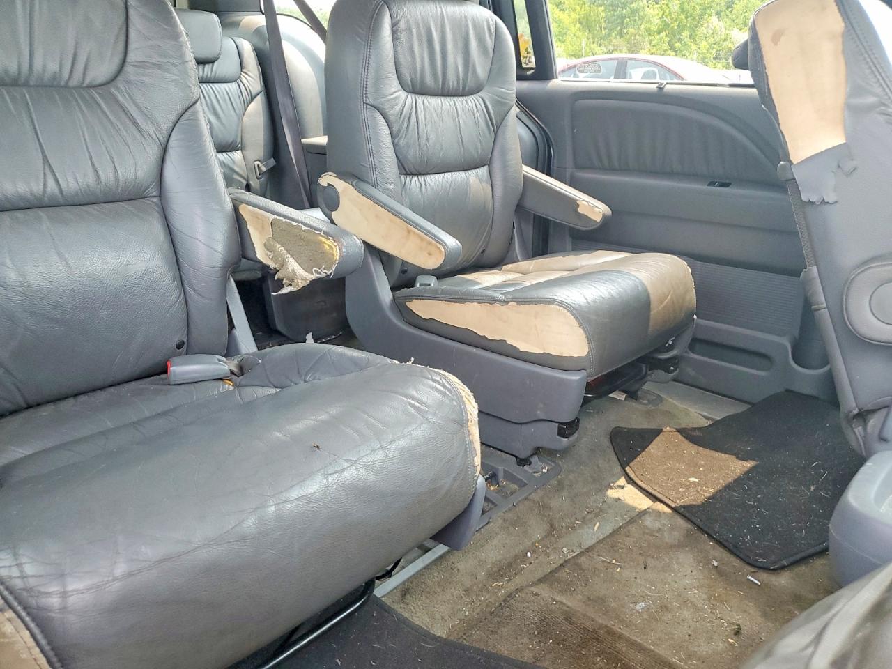 2007 Honda Odyssey Exl Blue vin: 5FNRL387X7B034685
