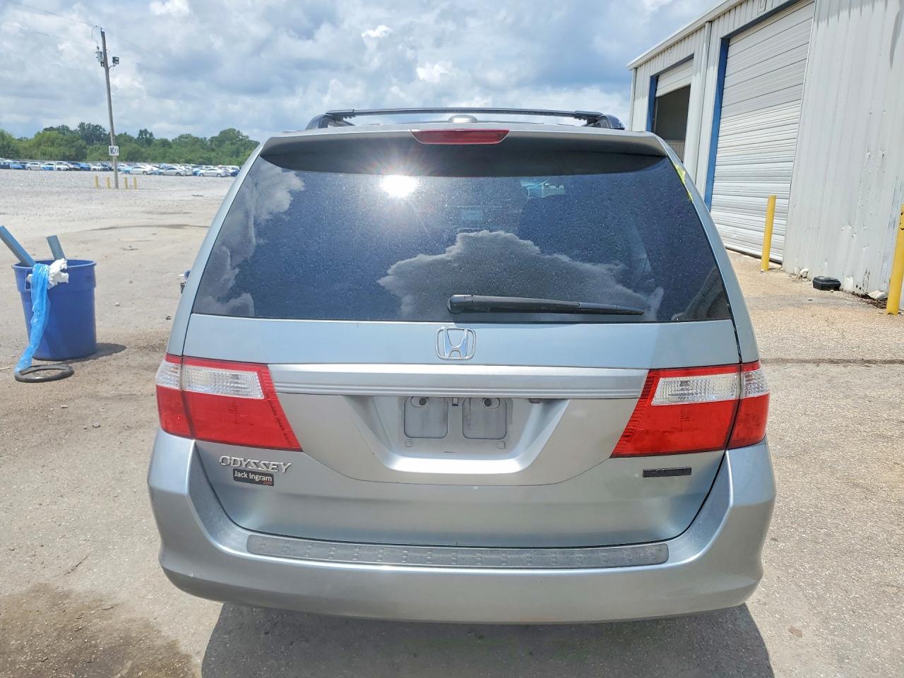 2007 Honda Odyssey Exl Blue vin: 5FNRL387X7B096829