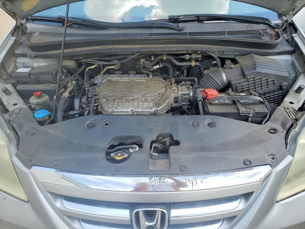 2007 Honda Odyssey Exl Blue vin: 5FNRL387X7B096829