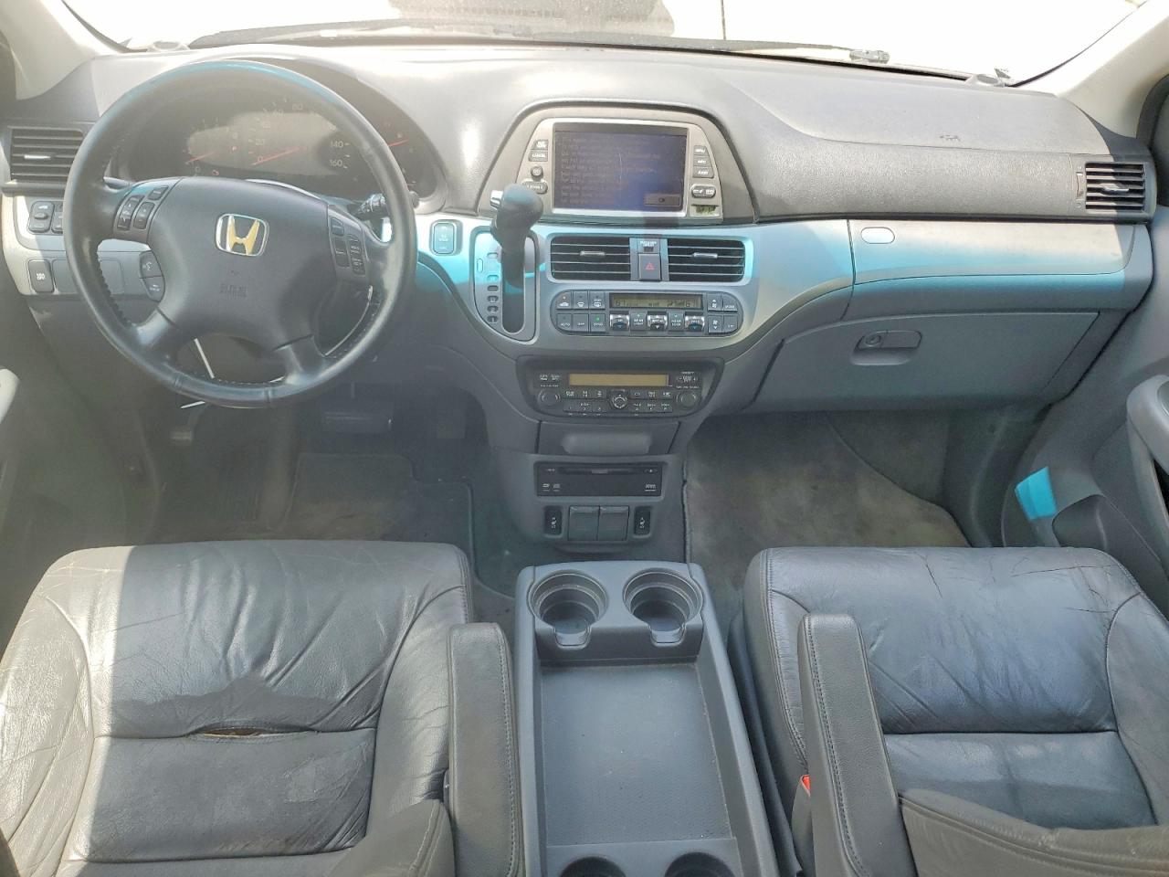 2007 Honda Odyssey Exl Blue vin: 5FNRL387X7B096829