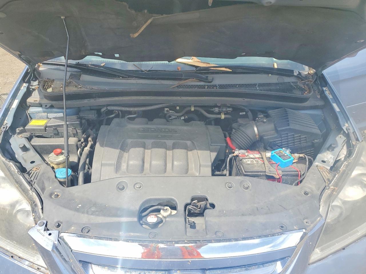 2007 Honda Odyssey Exl Blue vin: 5FNRL387X7B114276