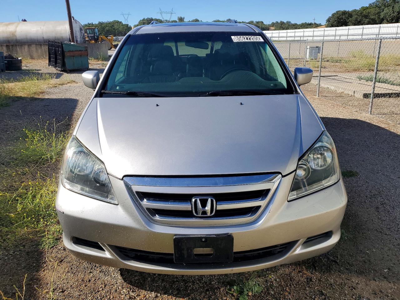 2007 Honda Odyssey Exl Silver vin: 5FNRL387X7B117744