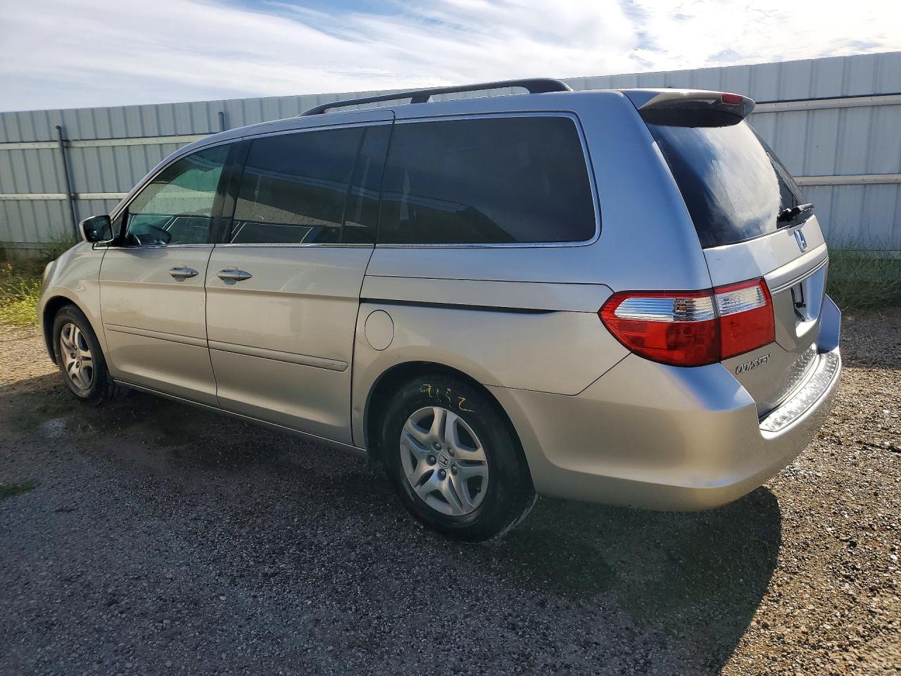 2007 Honda Odyssey Exl Silver vin: 5FNRL387X7B117744