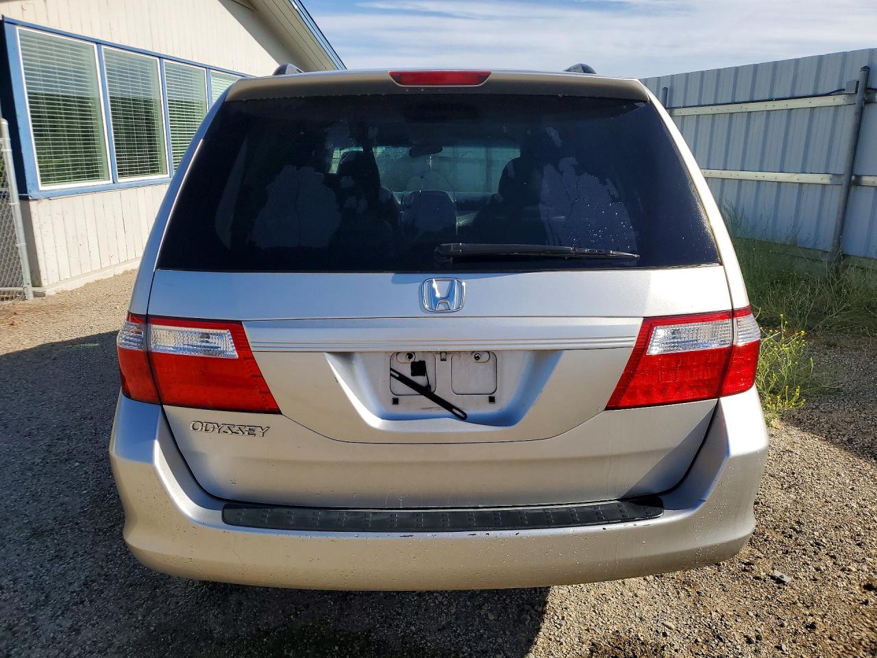 2007 Honda Odyssey Exl Silver vin: 5FNRL387X7B117744