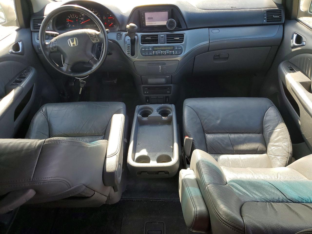 2007 Honda Odyssey Exl Silver vin: 5FNRL387X7B117744
