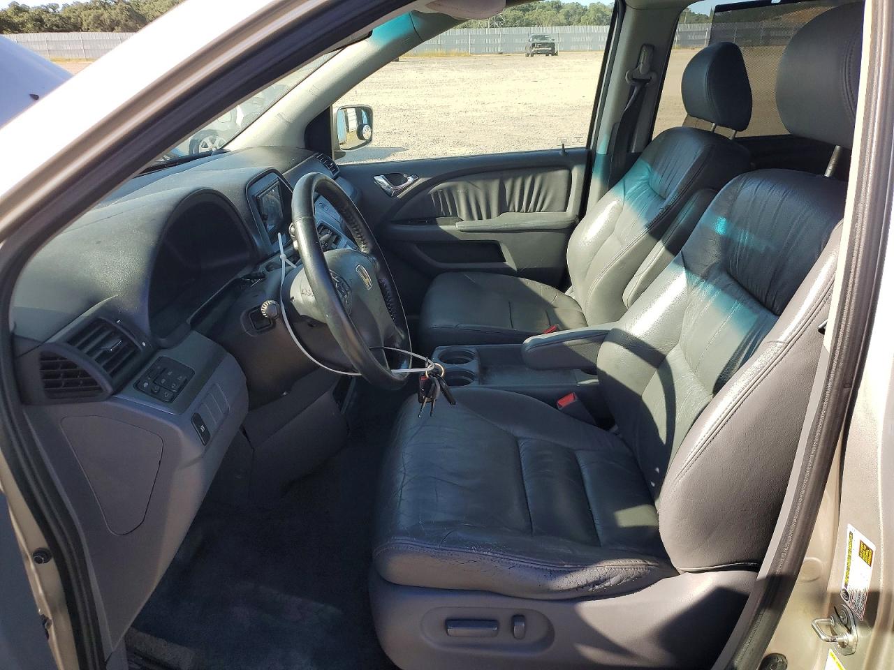 2007 Honda Odyssey Exl Silver vin: 5FNRL387X7B117744