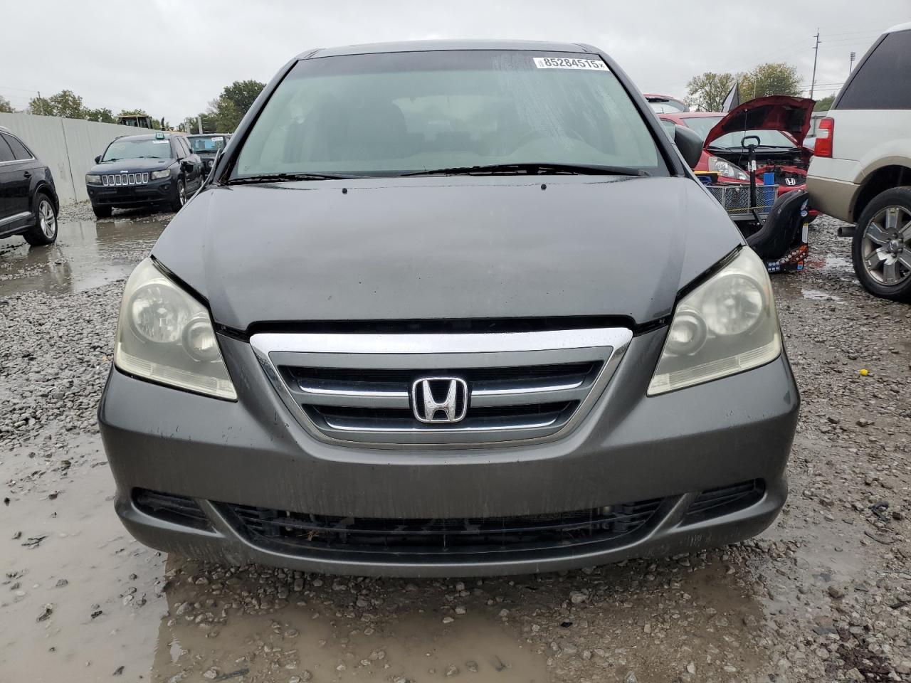 2007 Honda Odyssey Exl Серый vin: 5FNRL387X7B412567