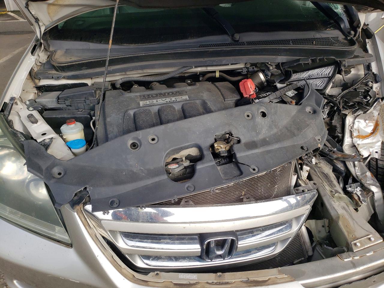 2007 Honda Odyssey Exl Silver vin: 5FNRL387X7B424248