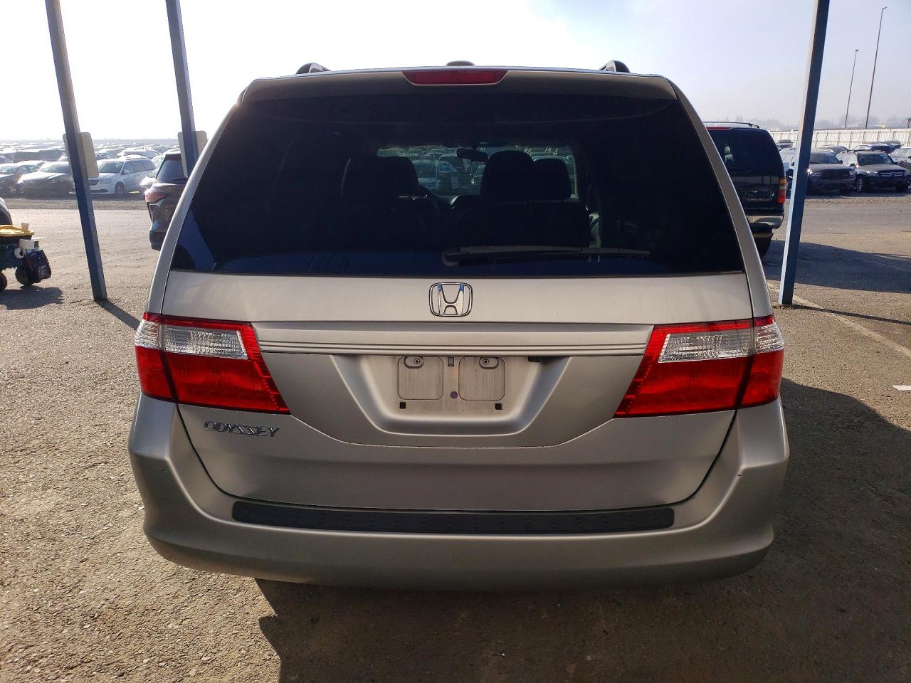 2007 Honda Odyssey Exl Silver vin: 5FNRL387X7B424248