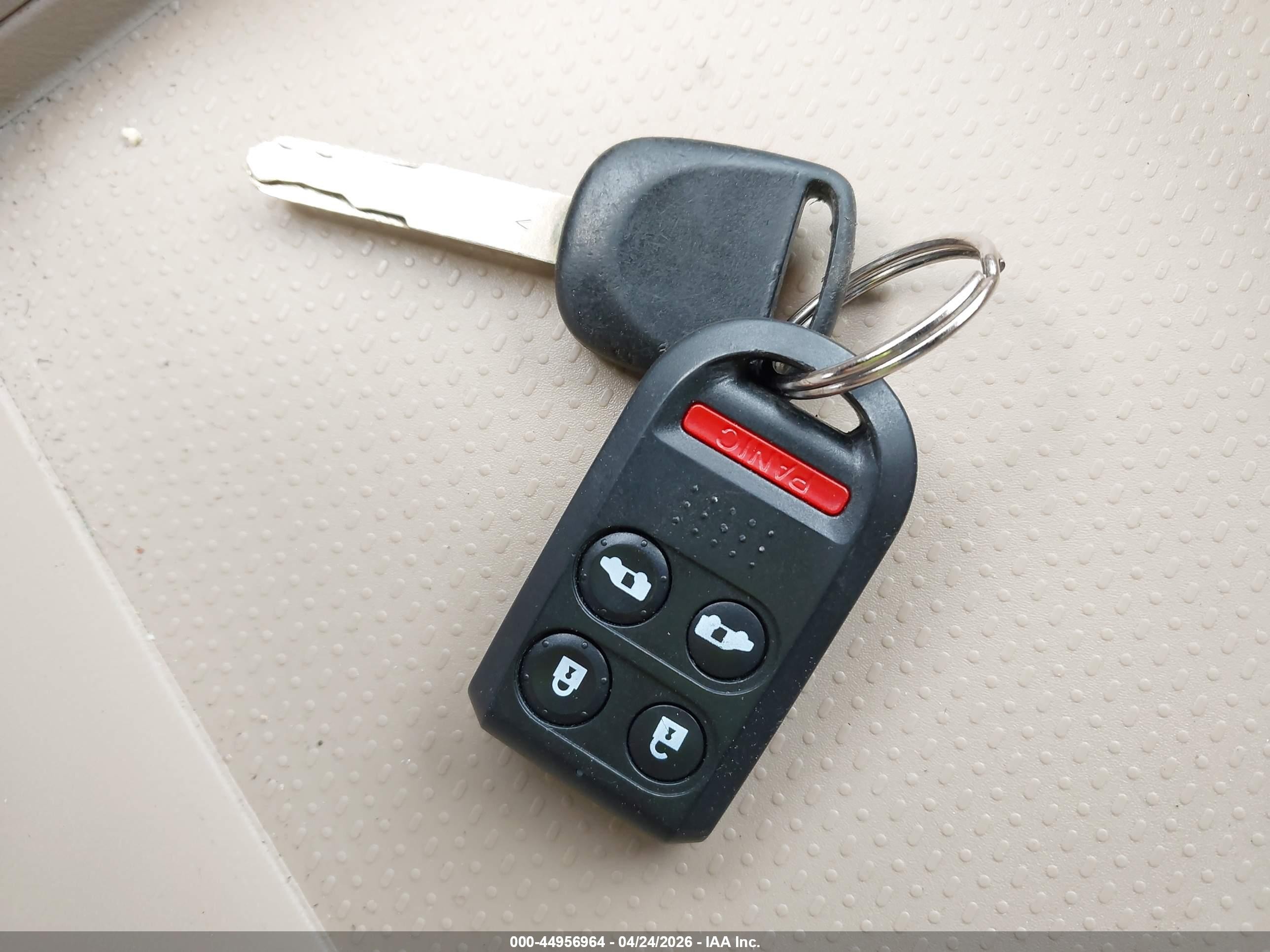 2007 Honda Odyssey Ex-l Темно-бордовый vin: 5FNRL387X7B445519