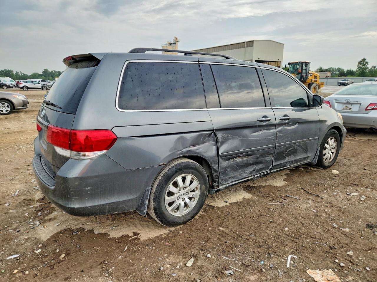 2008 Honda Odyssey Exl Gray vin: 5FNRL387X8B002711