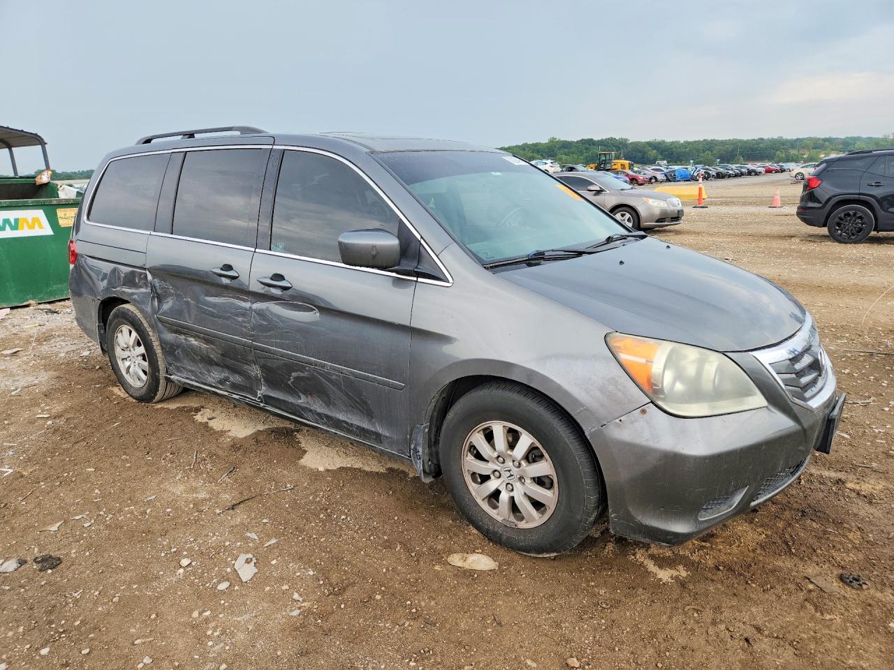 2008 Honda Odyssey Exl Gray vin: 5FNRL387X8B002711