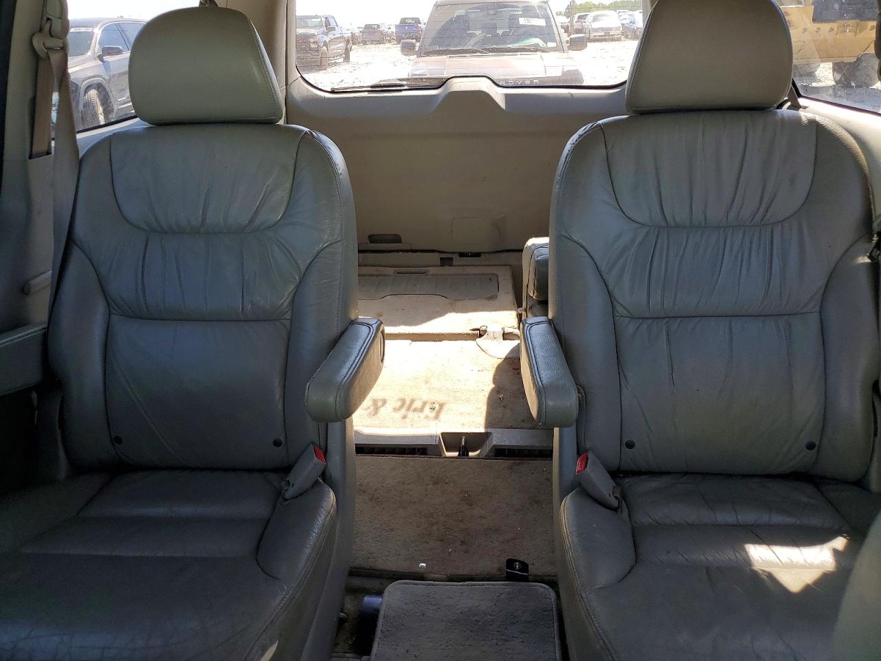 2008 Honda Odyssey Exl Gray vin: 5FNRL387X8B005950