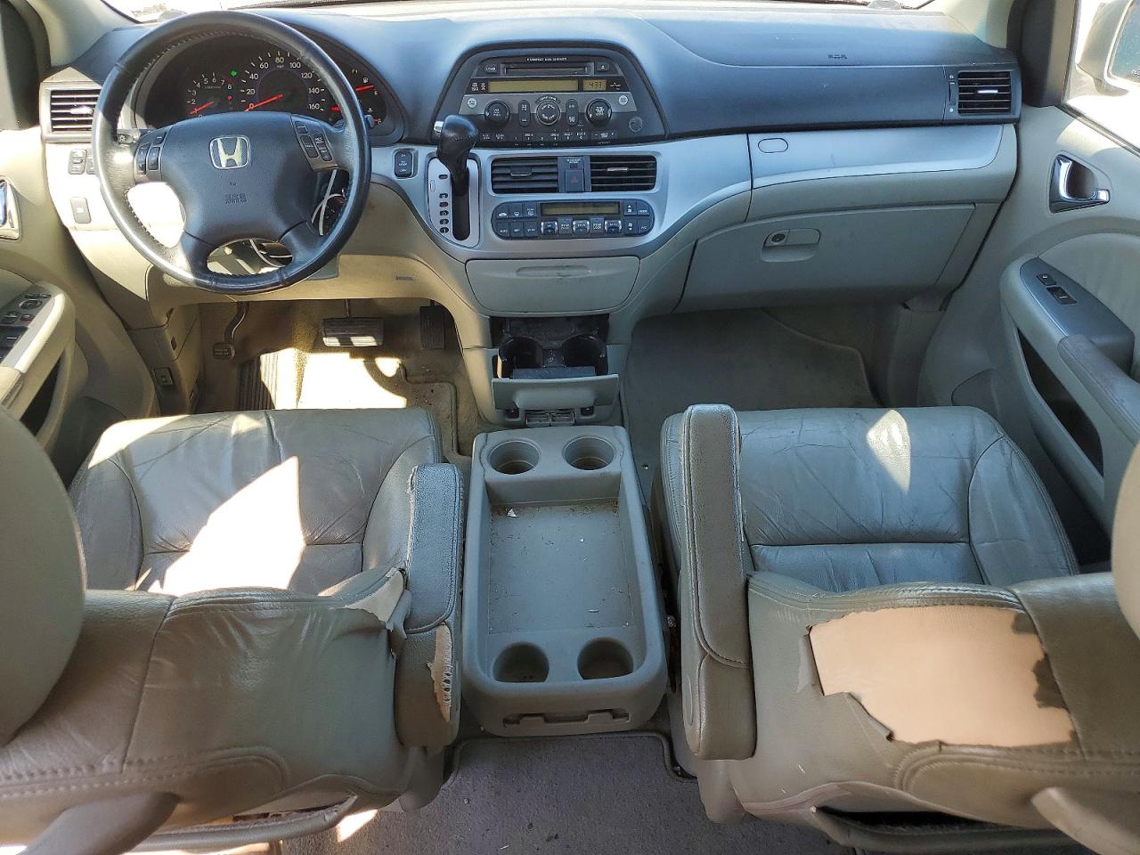2008 Honda Odyssey Exl Gray vin: 5FNRL387X8B005950