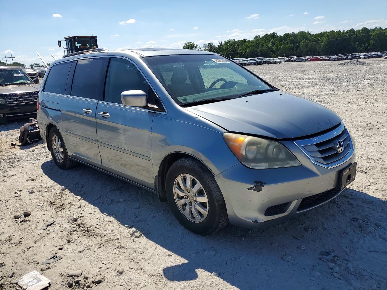 2008 Honda Odyssey Exl Gray vin: 5FNRL387X8B005950