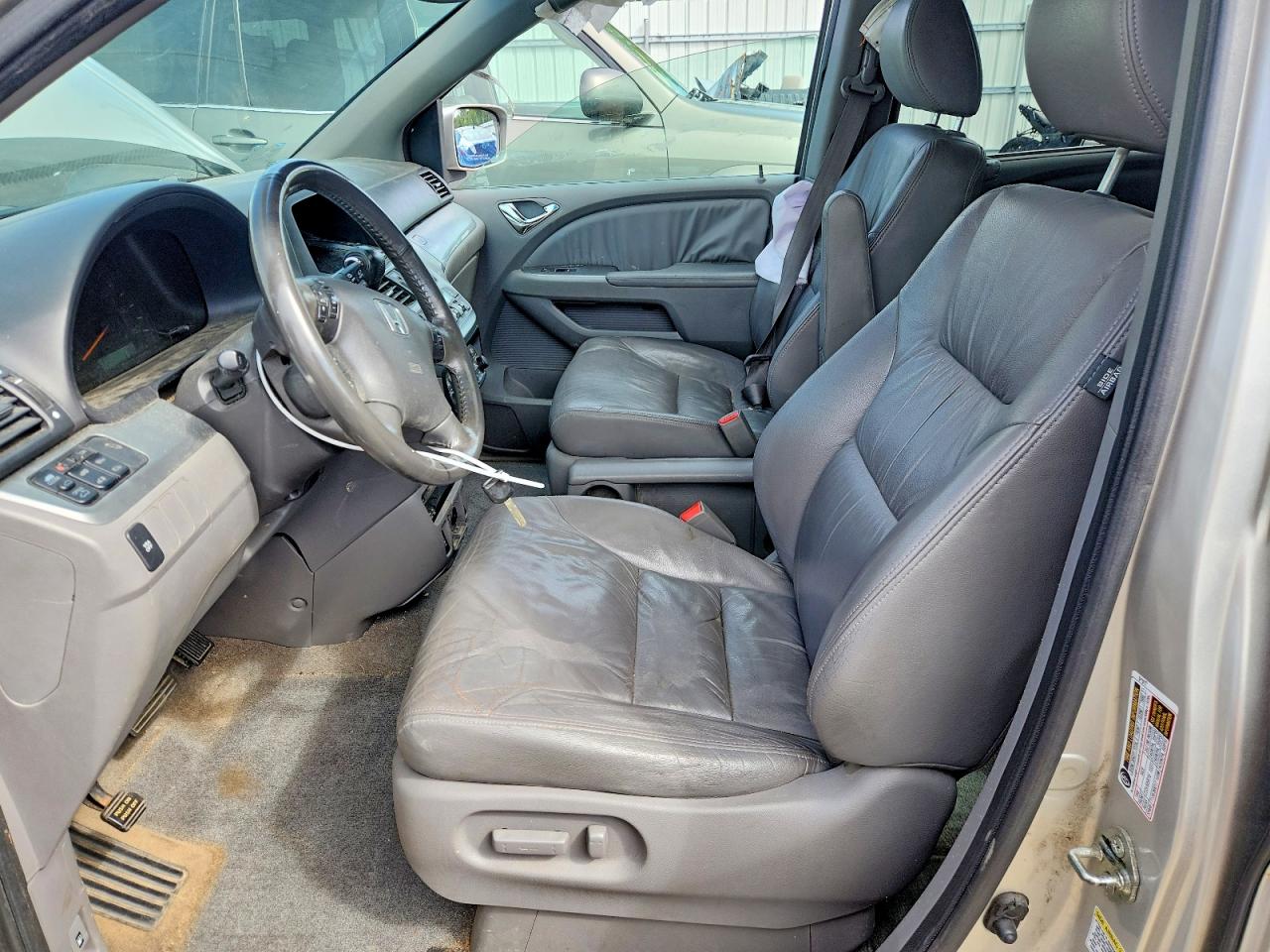 2008 Honda Odyssey Exl Silver vin: 5FNRL387X8B007164