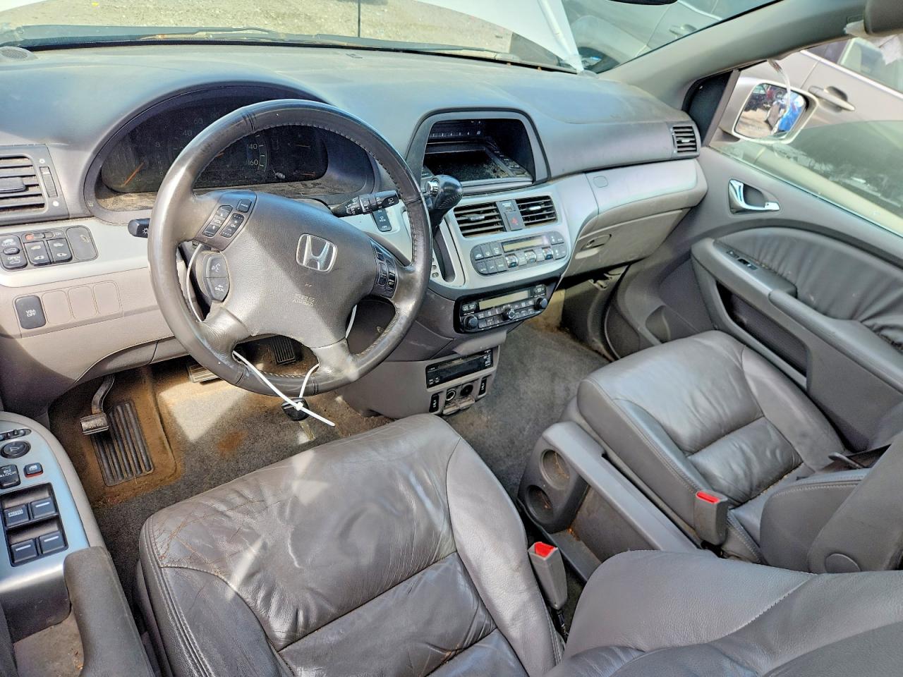 2008 Honda Odyssey Exl Silver vin: 5FNRL387X8B007164