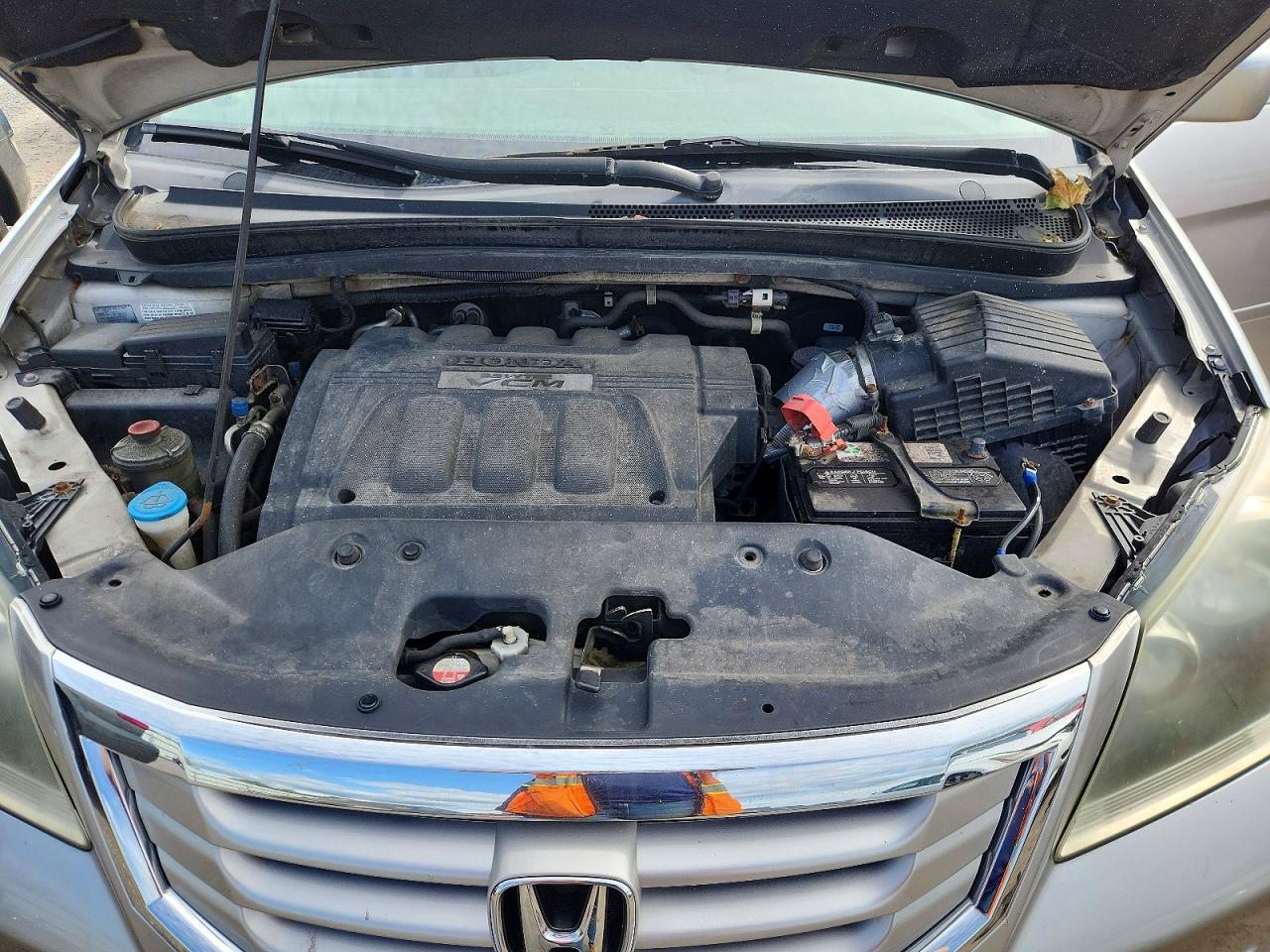 2008 Honda Odyssey Exl Silver vin: 5FNRL387X8B007164