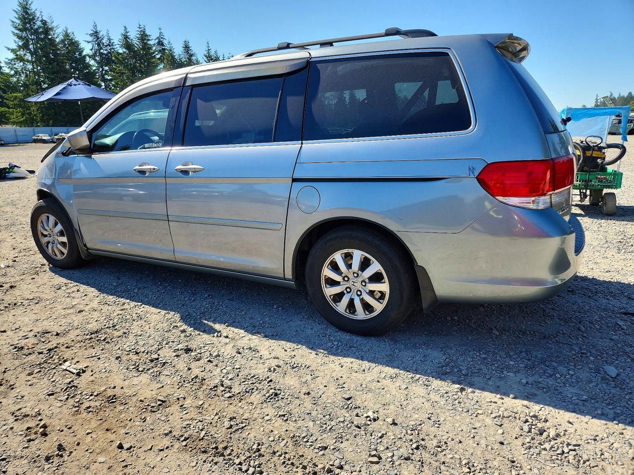 2008 Honda Odyssey Exl Gray vin: 5FNRL387X8B036552