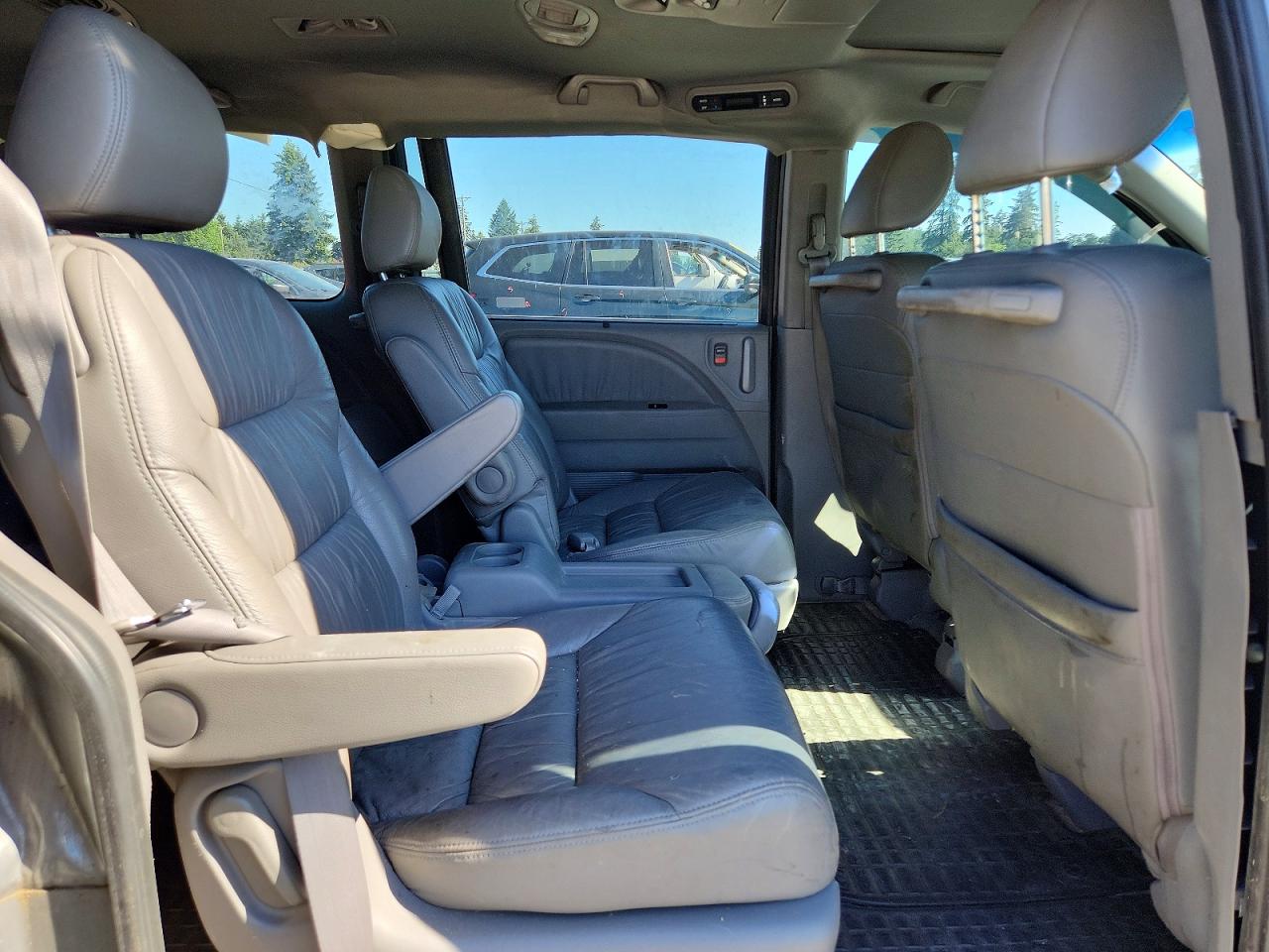 2008 Honda Odyssey Exl Gray vin: 5FNRL387X8B036552