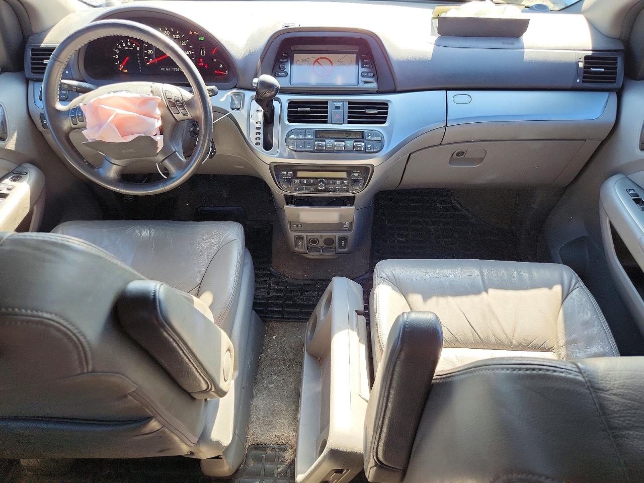 2008 Honda Odyssey Exl Gray vin: 5FNRL387X8B036552