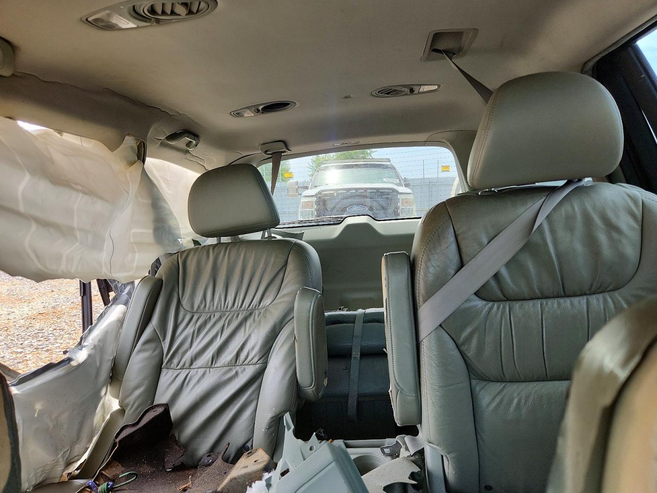 2008 Honda Odyssey Exl Blue vin: 5FNRL387X8B040469