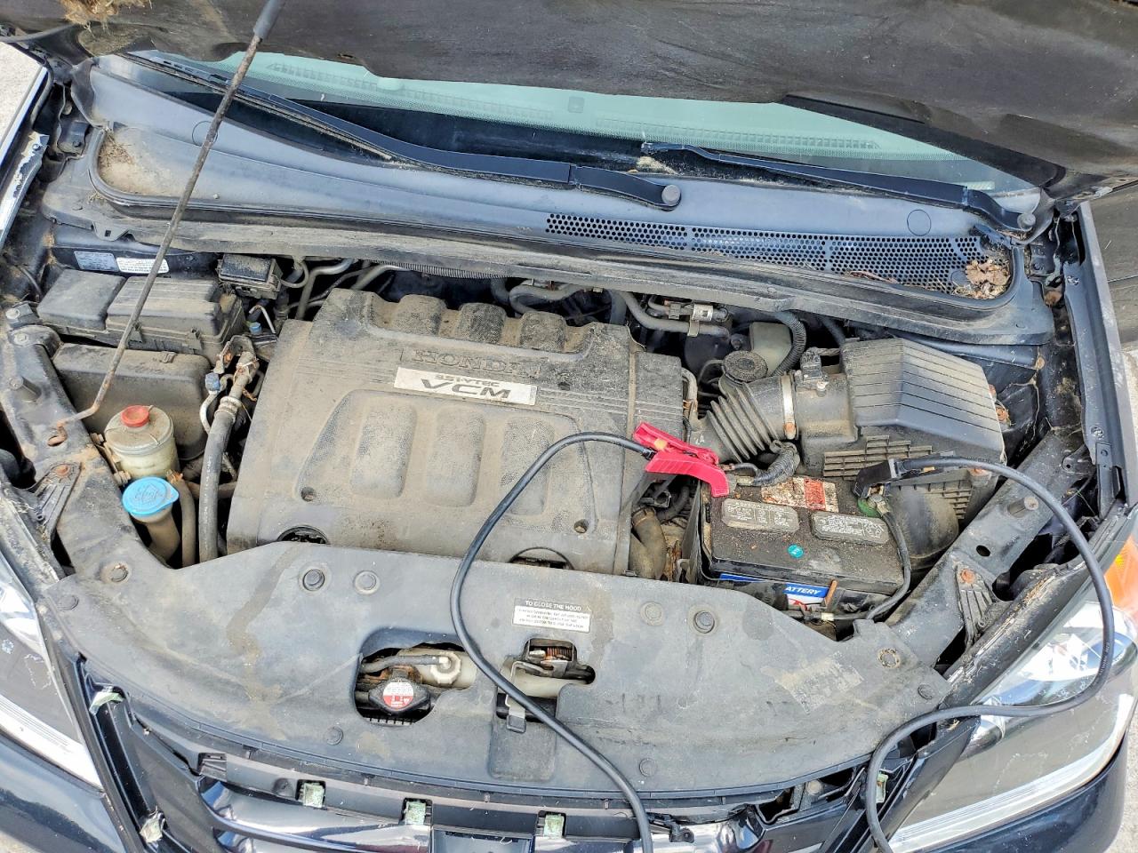 2008 Honda Odyssey Ex-l With Res Black vin: 5FNRL387X8B060740