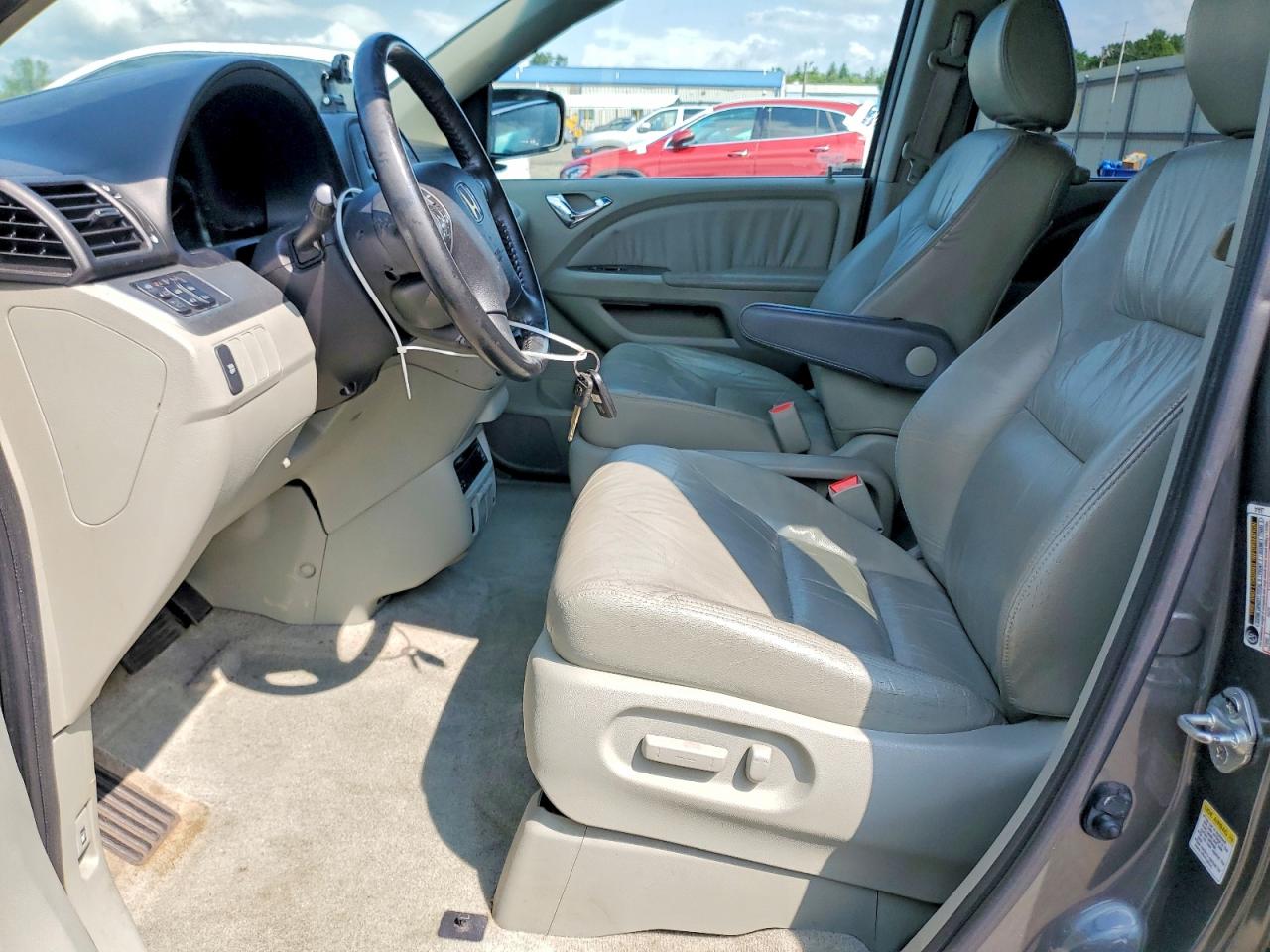 2008 Honda Odyssey Exl Gray vin: 5FNRL387X8B070510