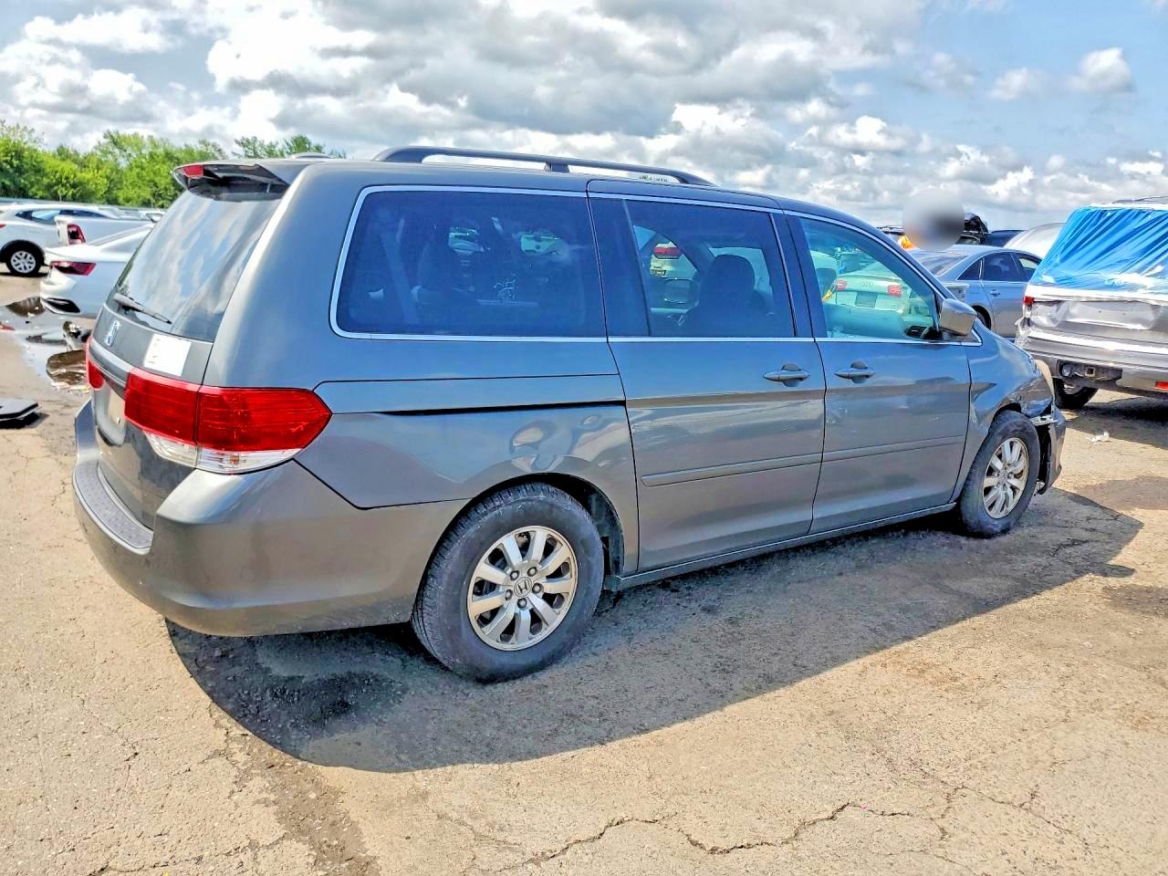 2008 Honda Odyssey Exl Gray vin: 5FNRL387X8B070510