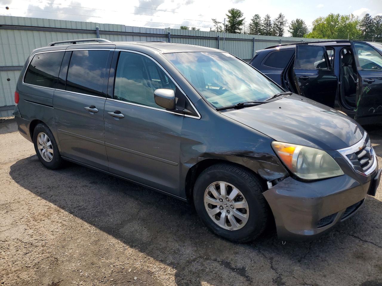 2008 Honda Odyssey Exl Gray vin: 5FNRL387X8B070510