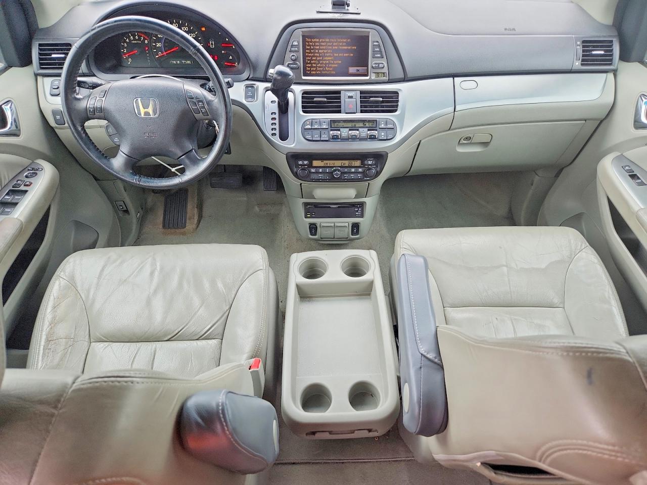 2008 Honda Odyssey Exl Gray vin: 5FNRL387X8B070510