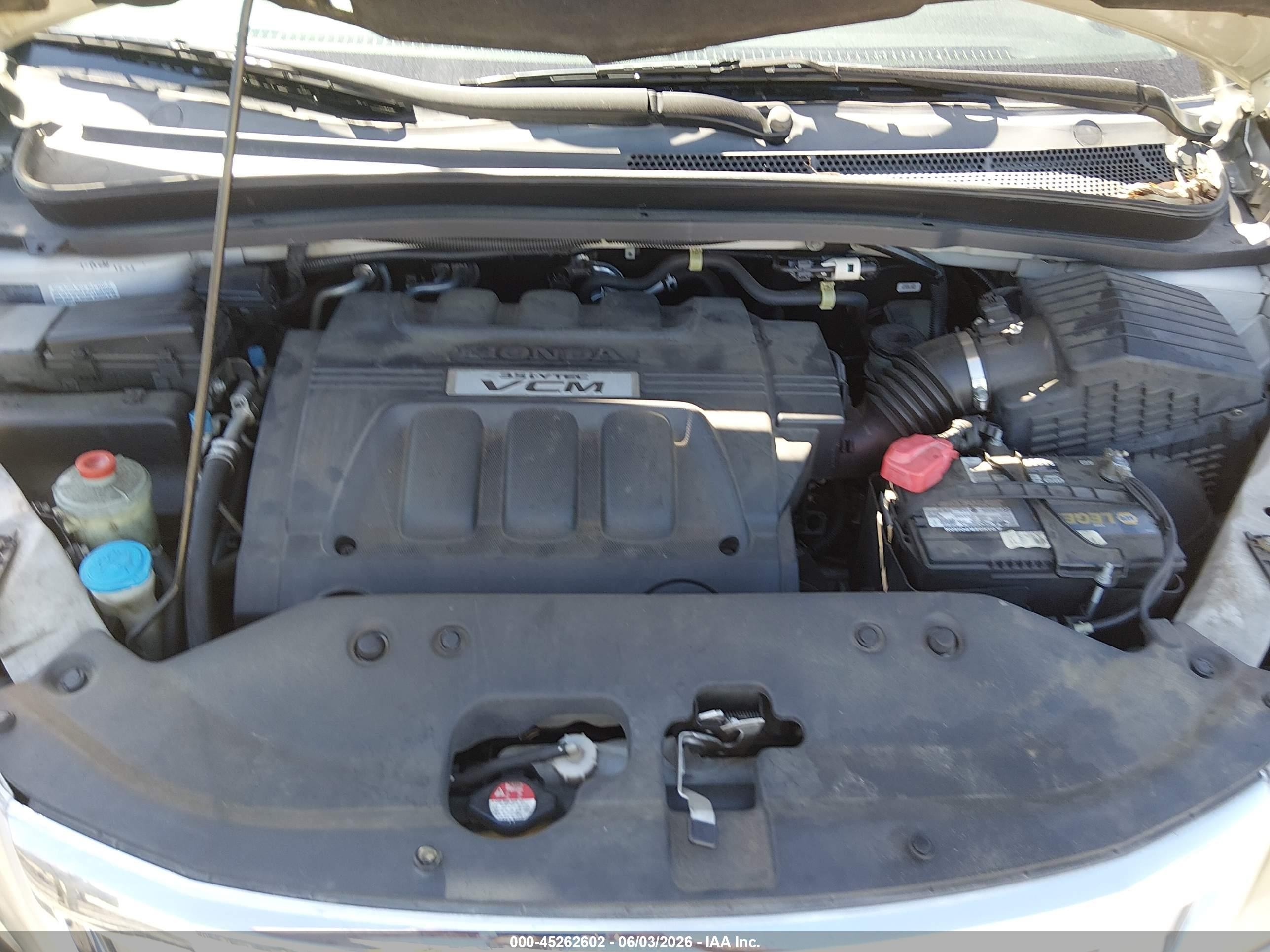 2008 Honda Odyssey Ex-l Gray vin: 5FNRL387X8B070765