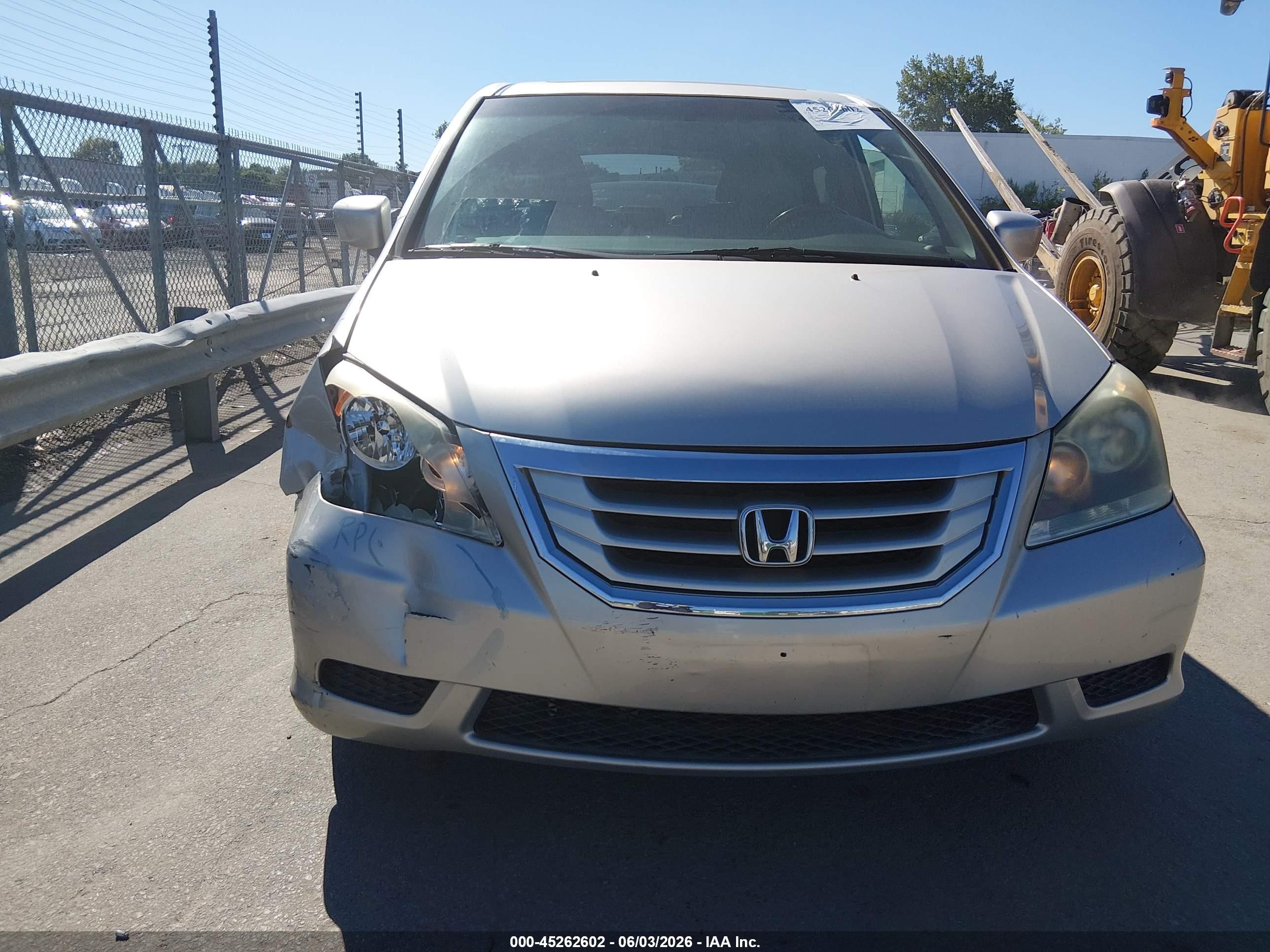 2008 Honda Odyssey Ex-l Gray vin: 5FNRL387X8B070765