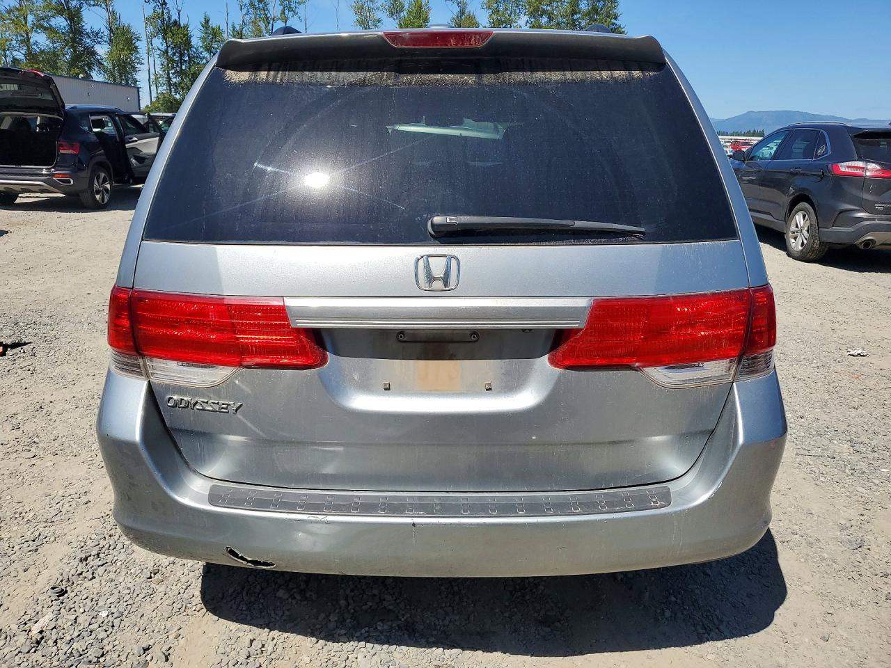 2008 Honda Odyssey Exl Silver vin: 5FNRL387X8B113503
