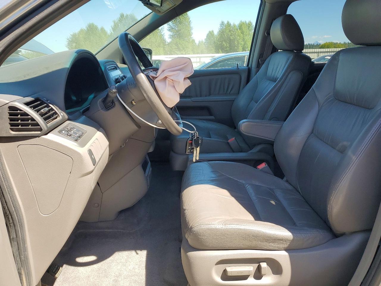 2008 Honda Odyssey Exl Silver vin: 5FNRL387X8B113503