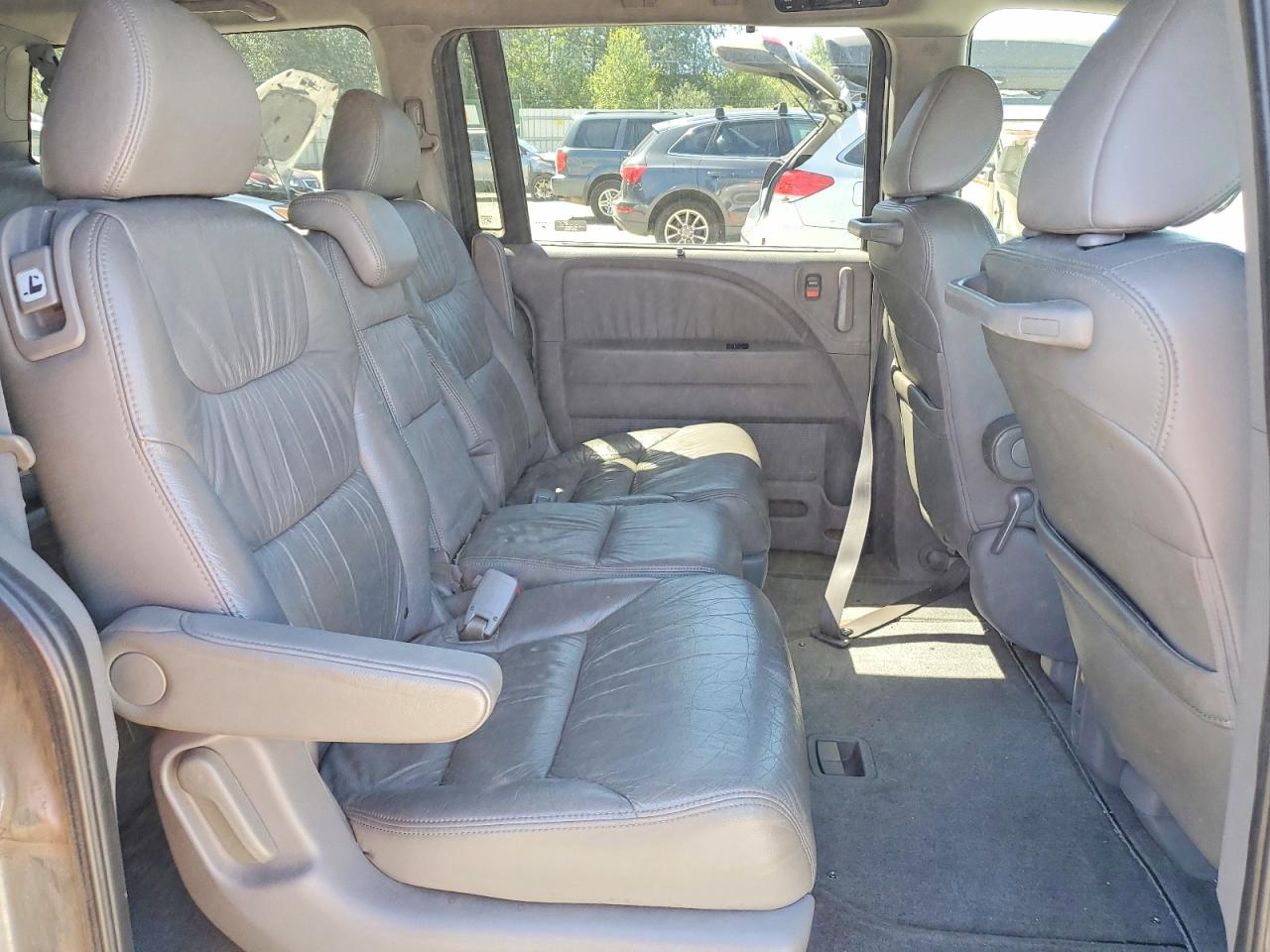 2008 Honda Odyssey Exl Silver vin: 5FNRL387X8B113503
