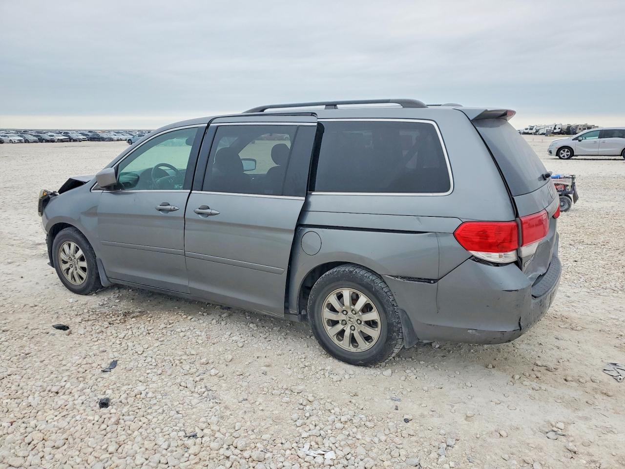 2009 Honda Odyssey Exl Gray vin: 5FNRL387X9B023978