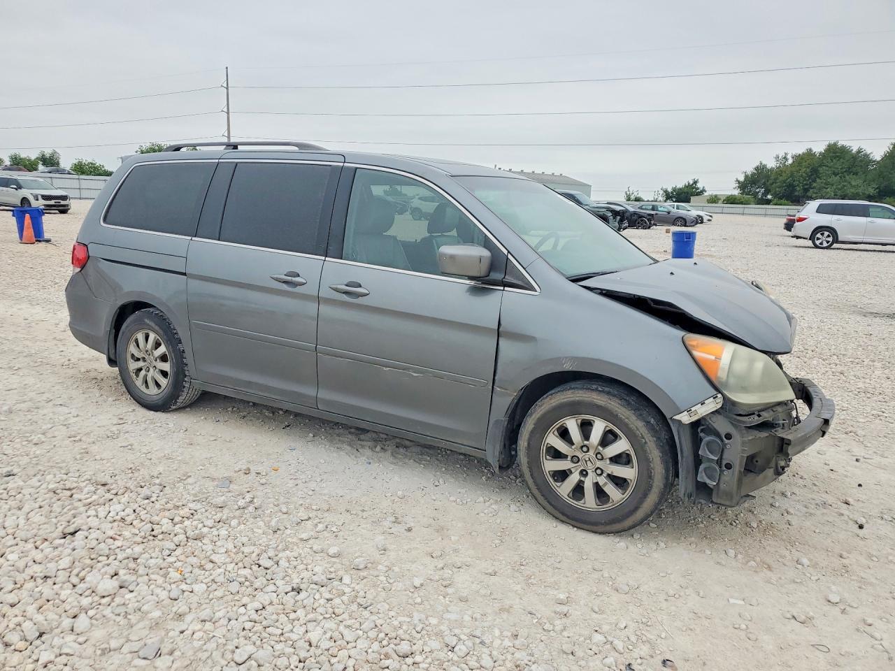 2009 Honda Odyssey Exl Gray vin: 5FNRL387X9B023978