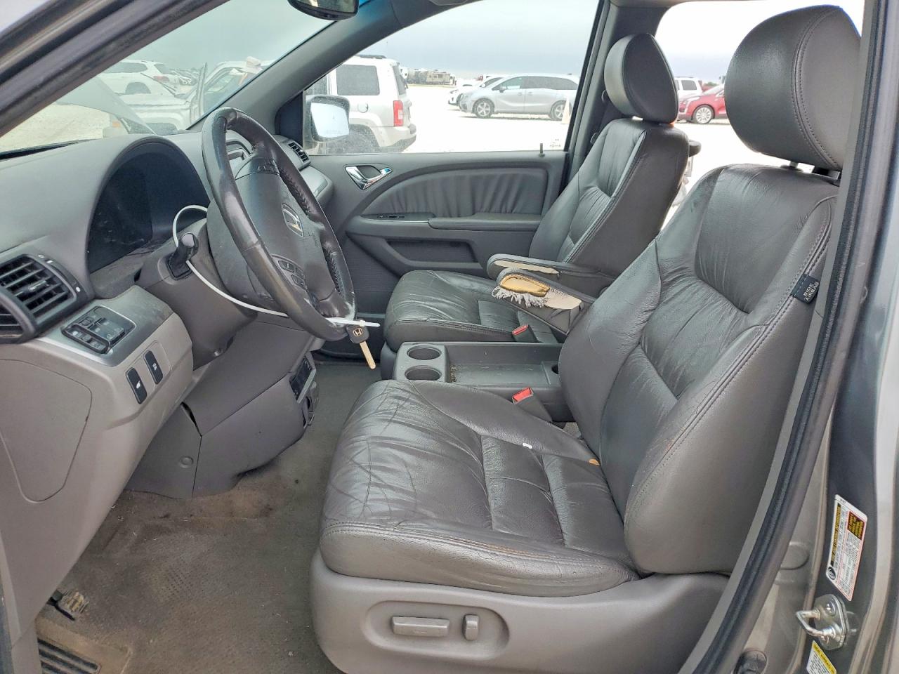 2009 Honda Odyssey Exl Gray vin: 5FNRL387X9B023978