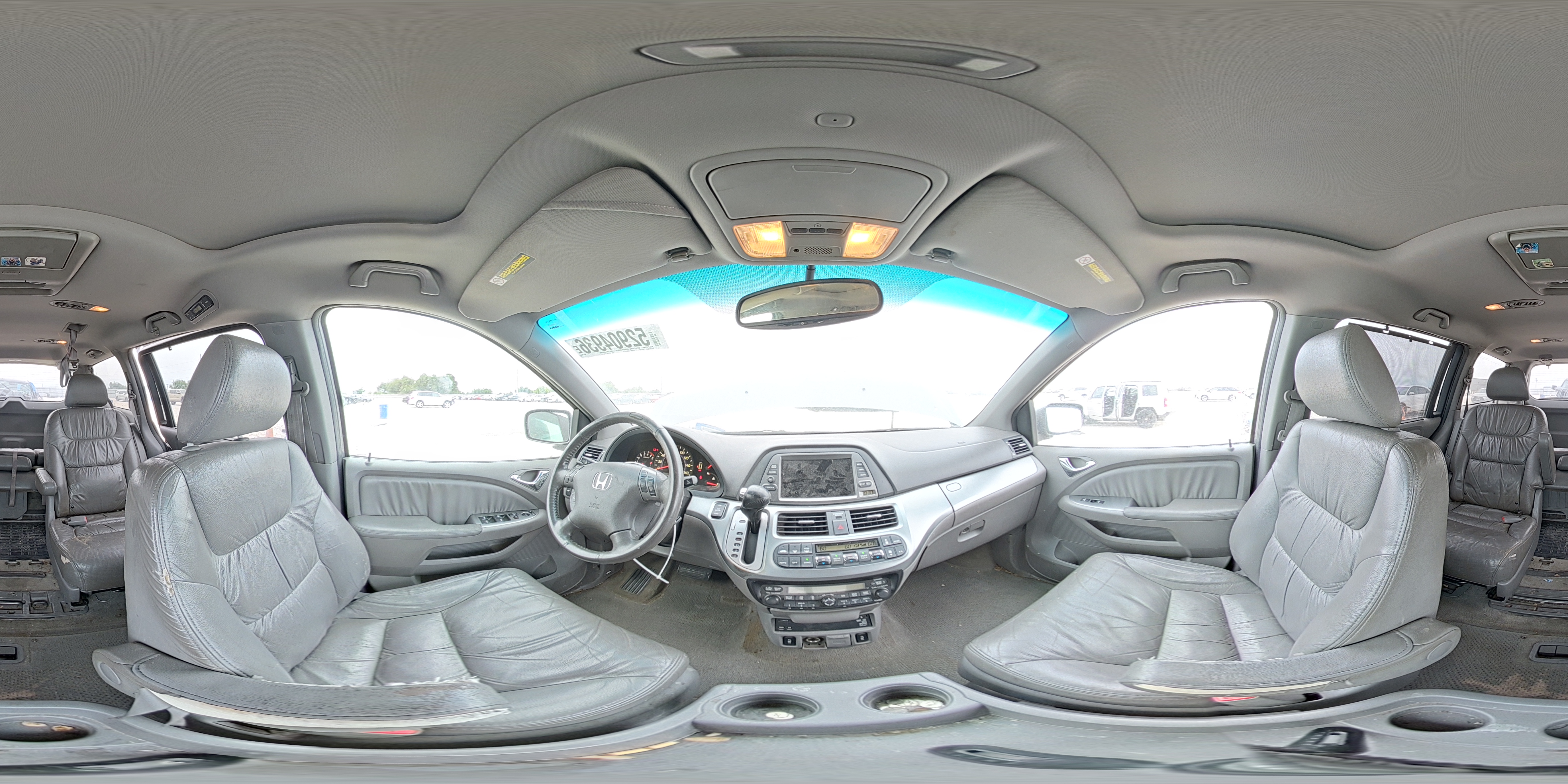 2009 Honda Odyssey Exl Gray vin: 5FNRL387X9B023978